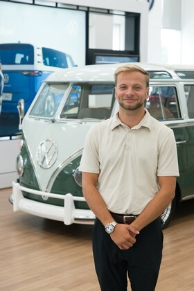 Staff member Tim Majka from ac90df7d5074