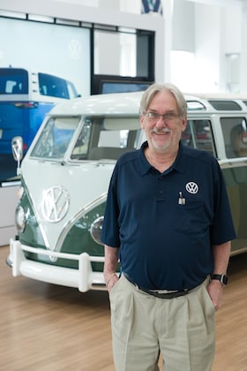 Staff member Ken Bartlett from ac90df7d5074