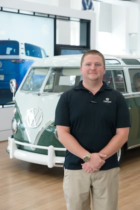 Staff member Chris Ramsey from ac90df7d5074
