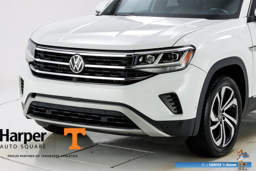 Used 2020 Volkswagen Atlas Cross Sport SEL Premium with VIN 1V2NE2CA0LC218156 for sale in Knoxville, TN