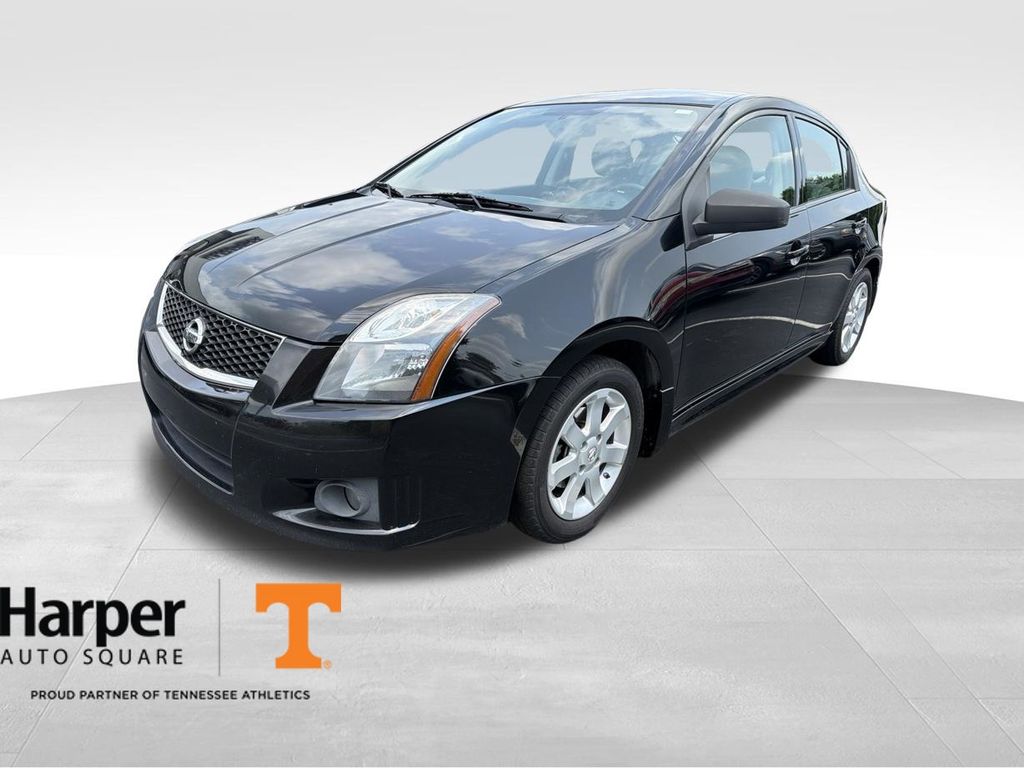 Super Black 2012 Nissan Sentra Sedan Front-Wheel Drive Continuously Variable Transmission
