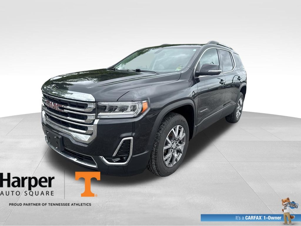 Carbon Black Metallic 2020 GMC Acadia SLT AWD SUV / Crossover Four-Wheel Drive 9-Speed Automatic