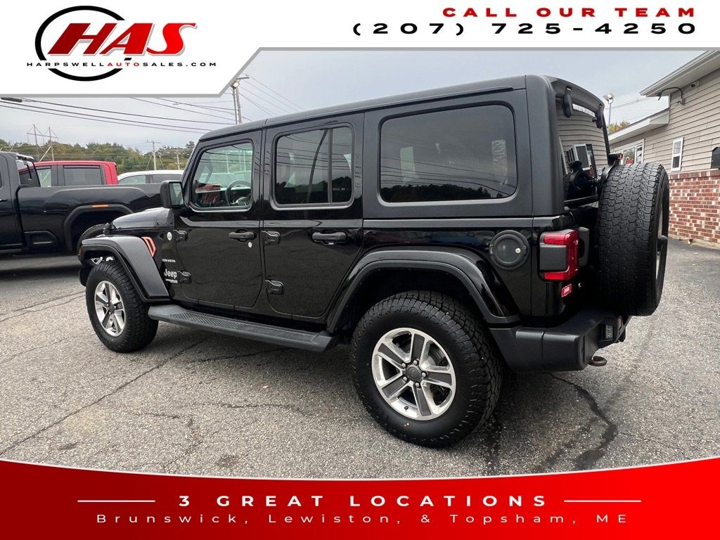 Used 2018 Jeep Wrangler Unlimited Sahara 4x4 SUV