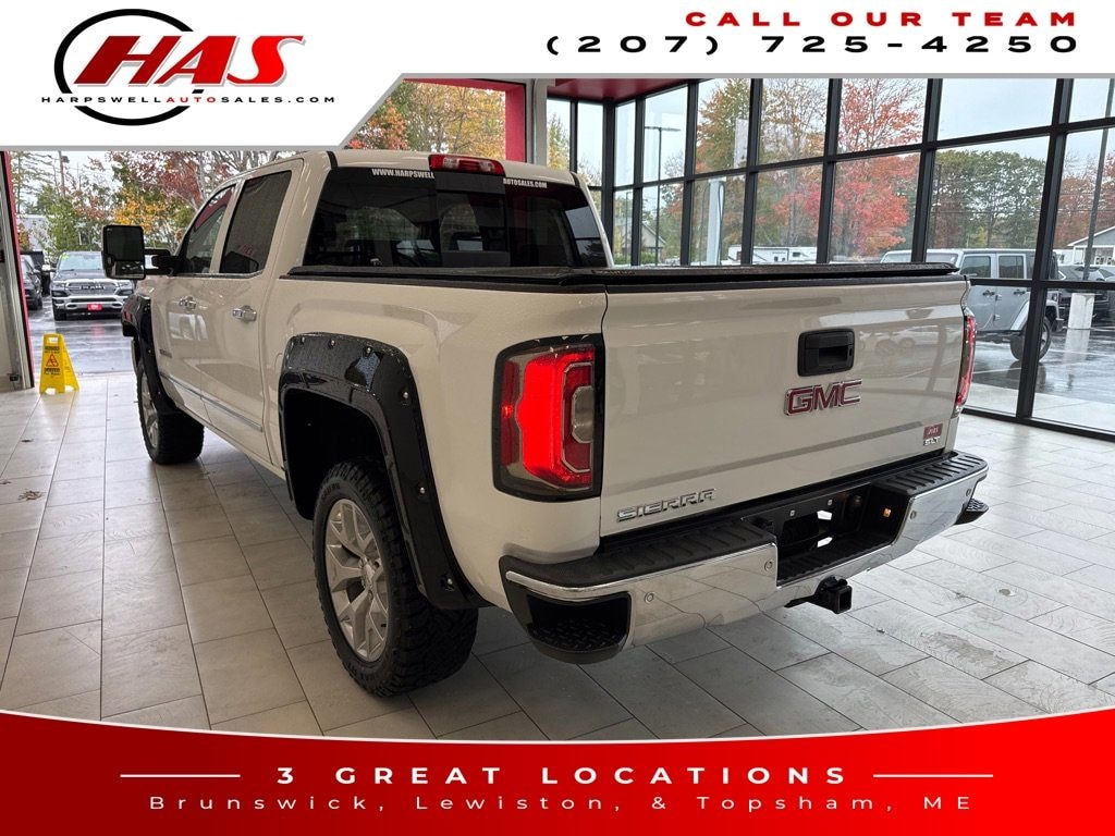 Used 2018 GMC Sierra 1500 SLT Truck Crew Cab