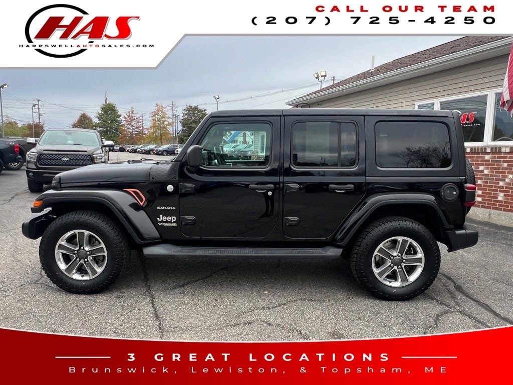 Used 2018 Jeep Wrangler Unlimited Sahara 4x4 SUV