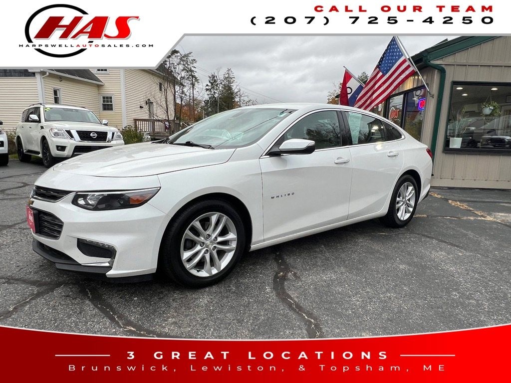 Certified 2017 Chevrolet Malibu LT w/1LT Sedan