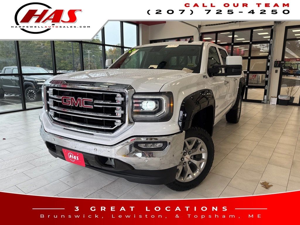 Used 2018 GMC Sierra 1500 SLT Truck Crew Cab
