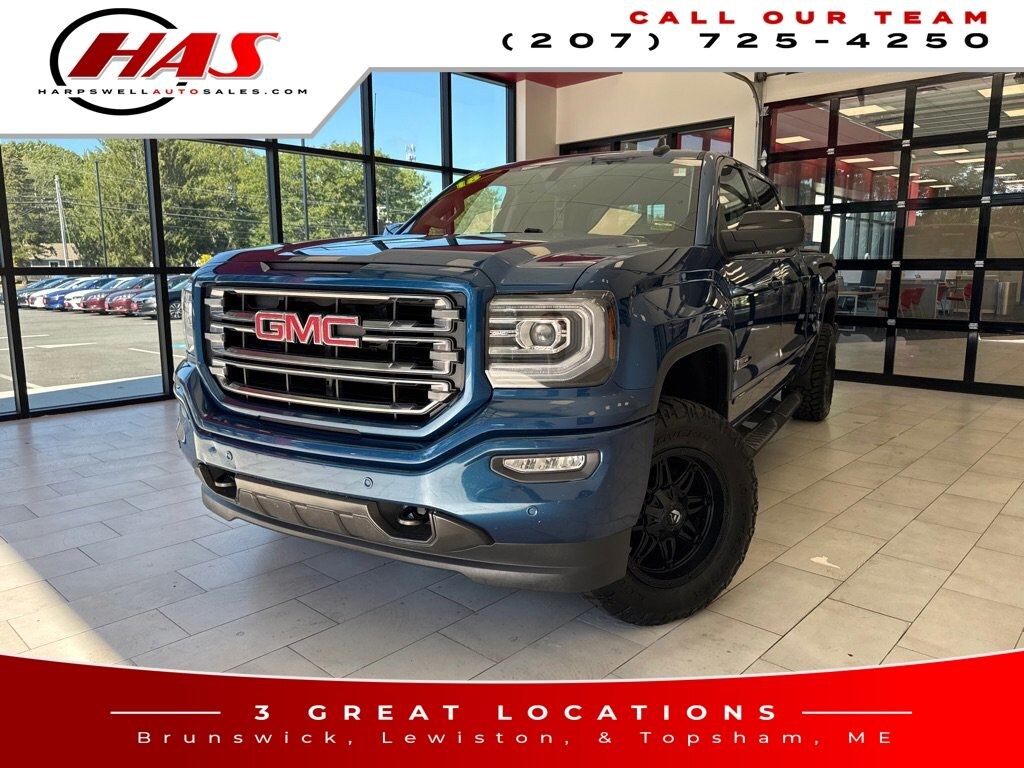 Used 2018 GMC Sierra 1500 SLT Truck Crew Cab