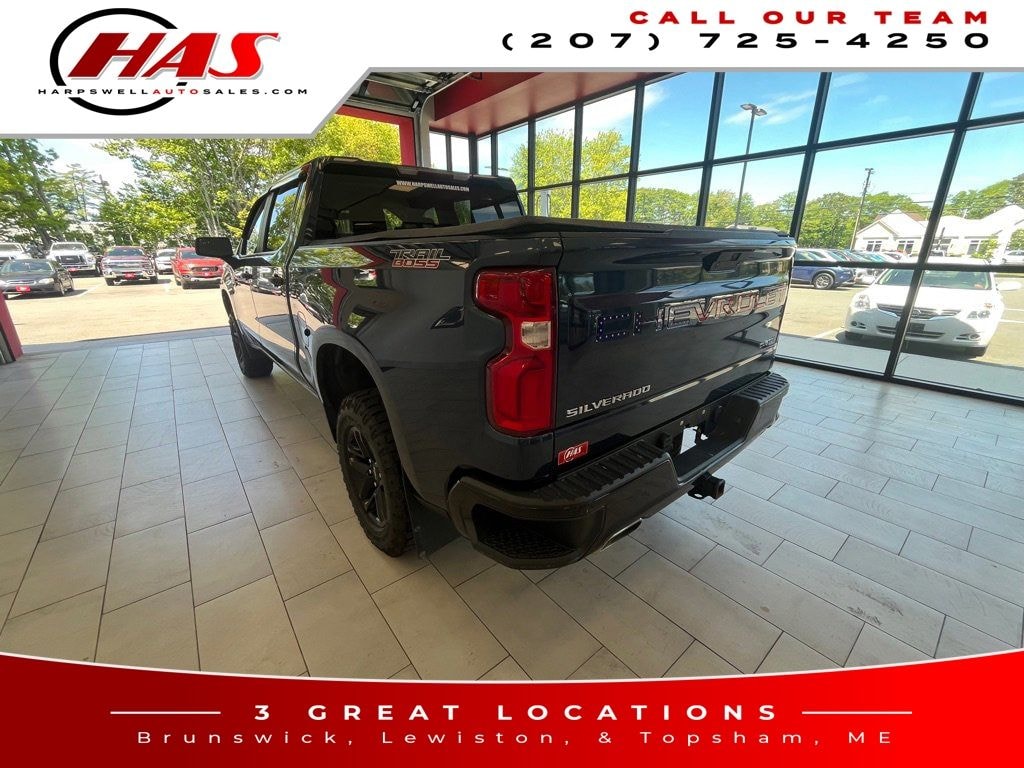 Used 2021 Chevrolet Silverado 1500 Custom Trail Boss Truck