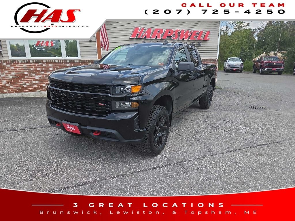 Used 2021 Chevrolet Silverado 1500 Custom Trail Boss Truck