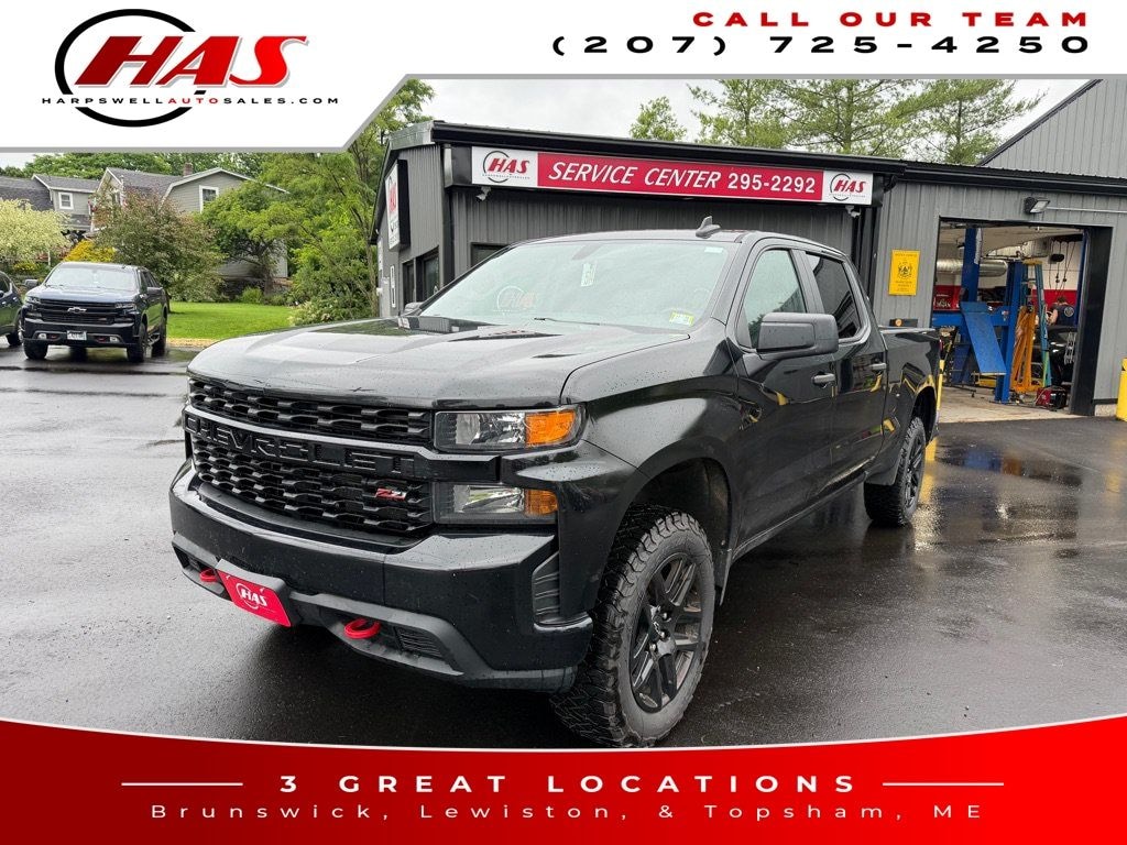 Used 2021 Chevrolet Silverado 1500 Custom Trail Boss Truck