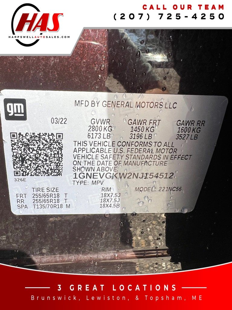 2022 Chevrolet Traverse 1LT - Photo 17
