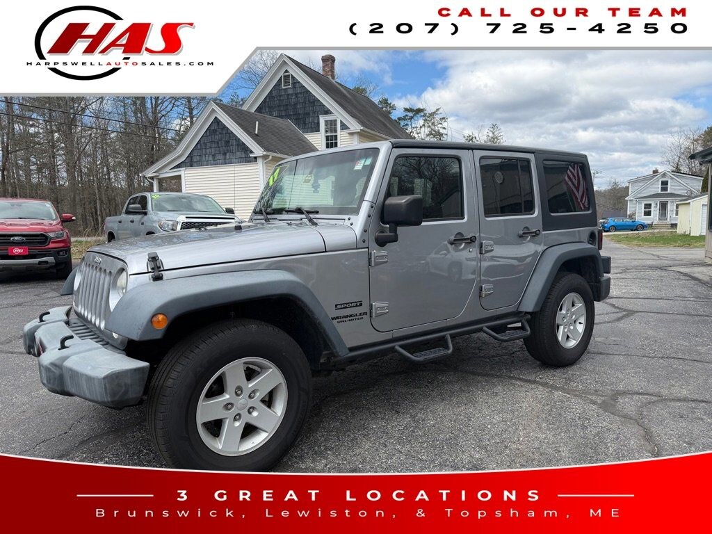 Used 2017 Jeep Wrangler Unlimited Sport SUV