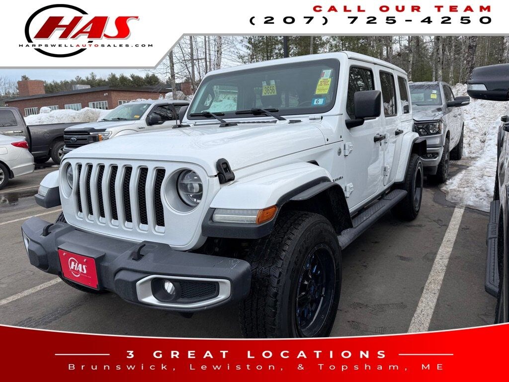 Used 2020 Jeep Wrangler Unlimited Sahara SUV