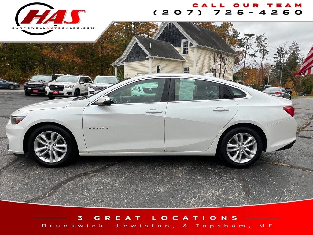 Certified 2017 Chevrolet Malibu LT Sedan