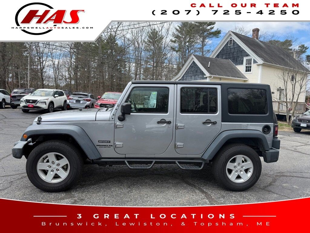 Used 2017 Jeep Wrangler Unlimited Sport SUV