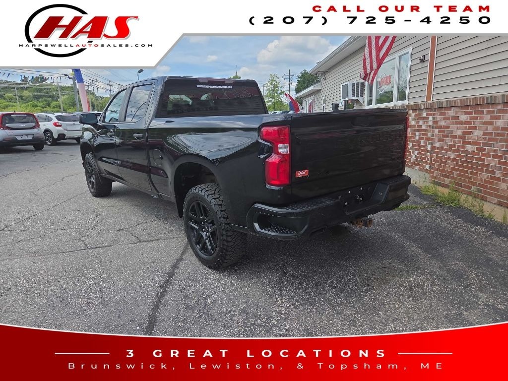 Used 2021 Chevrolet Silverado 1500 Custom Trail Boss Truck