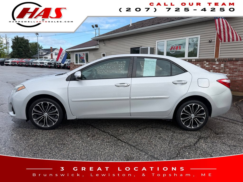 Used 2016 Toyota Corolla S Plus Sedan
