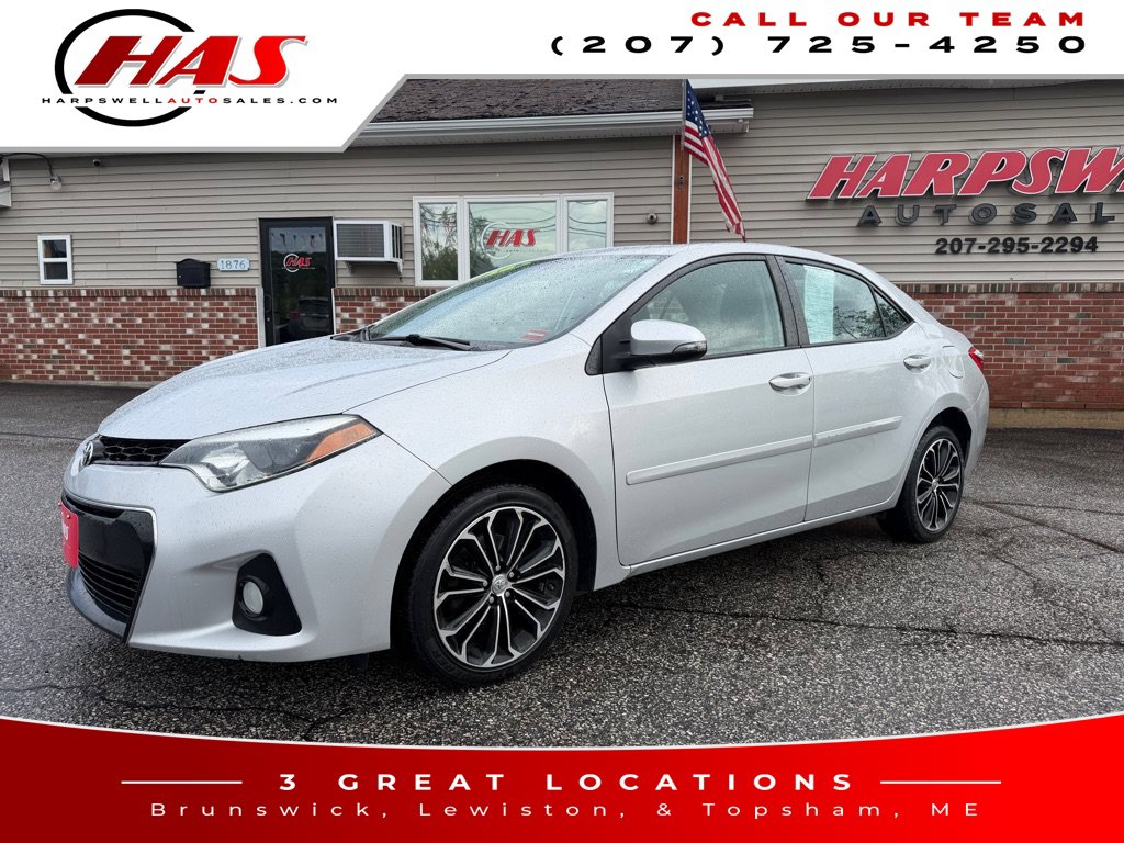 Used 2016 Toyota Corolla S Plus Sedan
