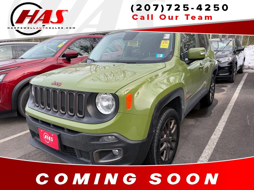 2016 Jeep Renegade 75th Anniversary Edition