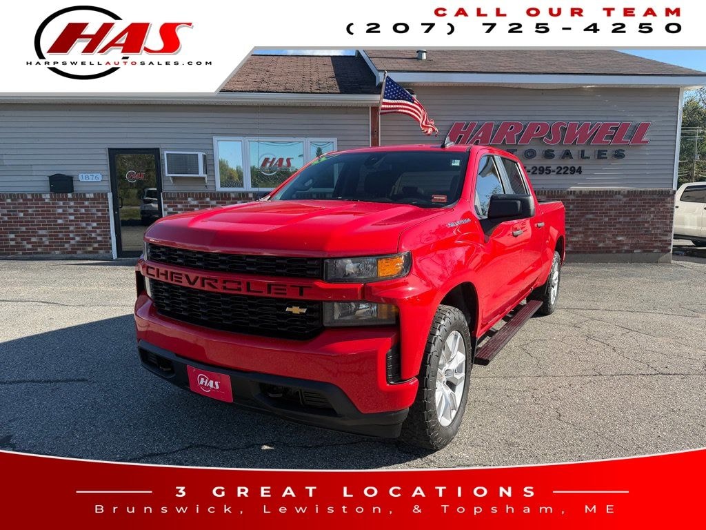 Used 2021 Chevrolet Silverado 1500 Custom Truck