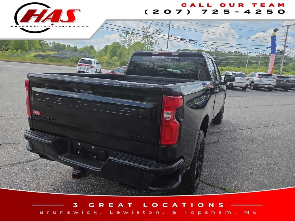 Used 2021 Chevrolet Silverado 1500 Custom Trail Boss Truck