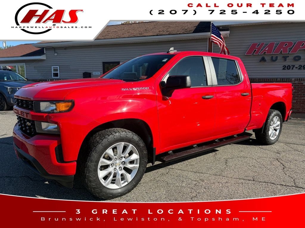 Used 2021 Chevrolet Silverado 1500 Custom Truck