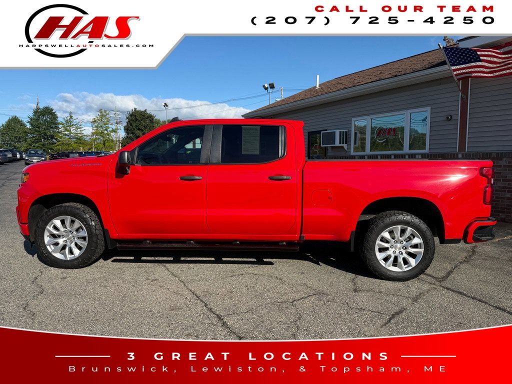 Used 2021 Chevrolet Silverado 1500 Custom Truck