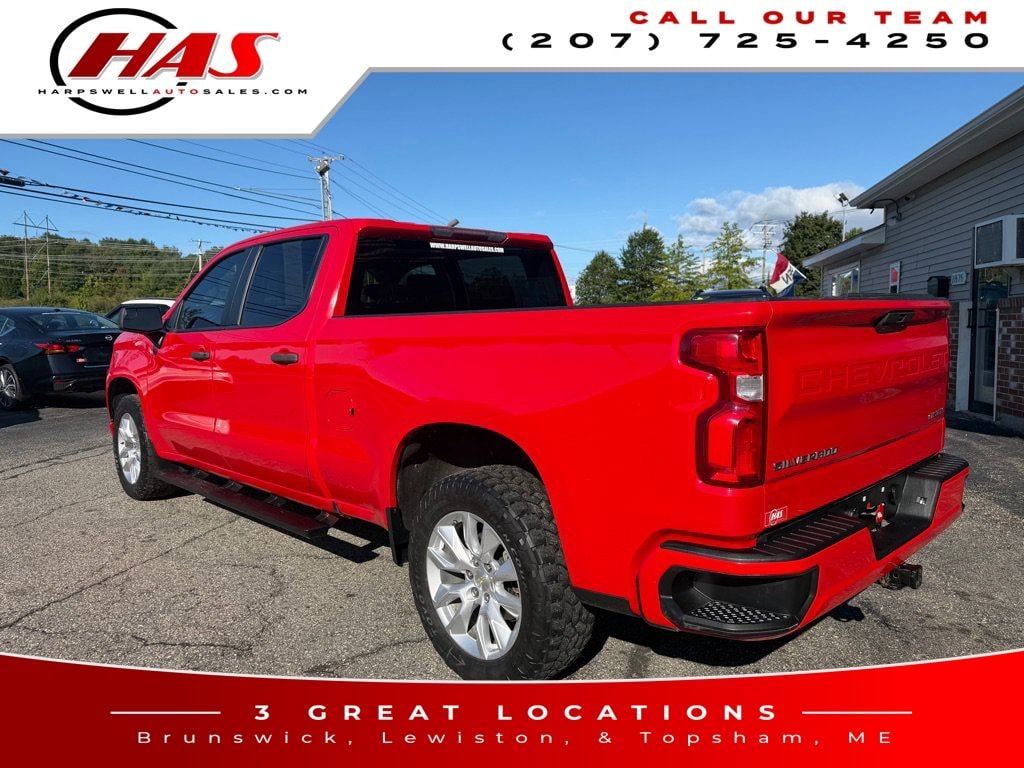 Used 2021 Chevrolet Silverado 1500 Custom Truck
