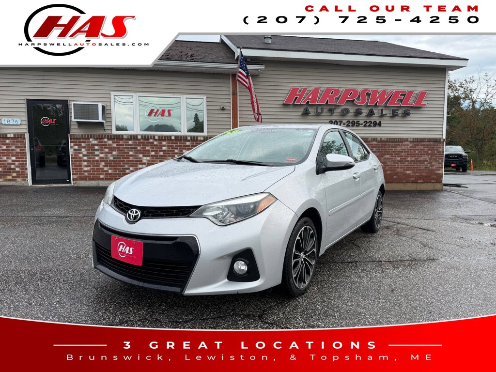 Used 2016 Toyota Corolla S Plus Sedan