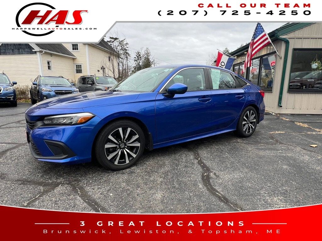 Used 2022 Honda Civic EX Sedan
