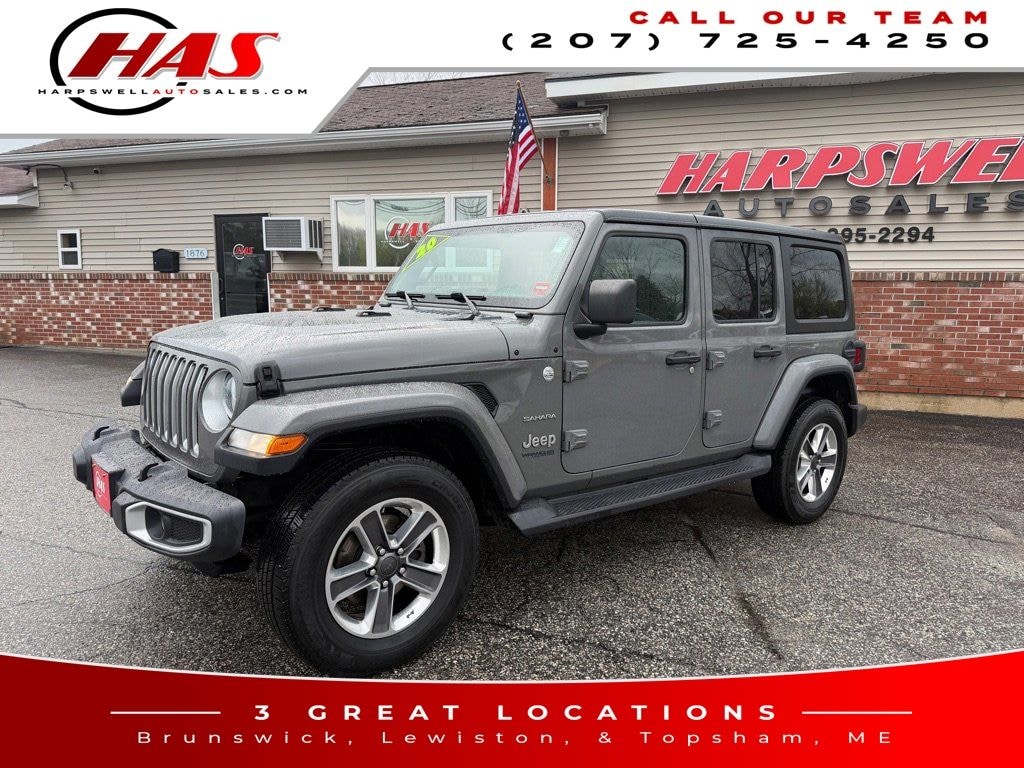 Used 2020 Jeep Wrangler Unlimited Sahara SUV