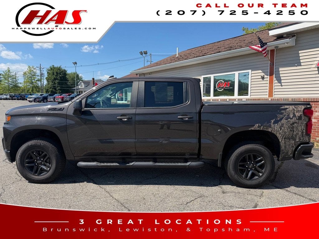 Used 2021 Chevrolet Silverado 1500 Custom Trail Boss Truck