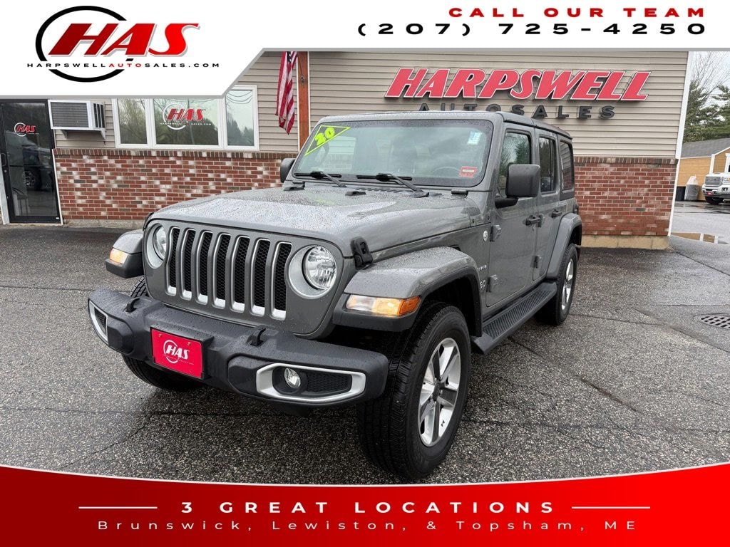 Used 2020 Jeep Wrangler Unlimited Sahara SUV