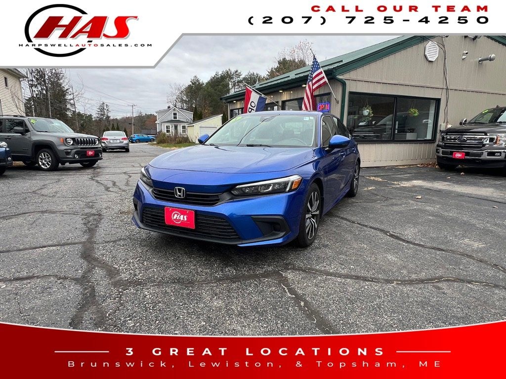 Used 2022 Honda Civic EX Sedan