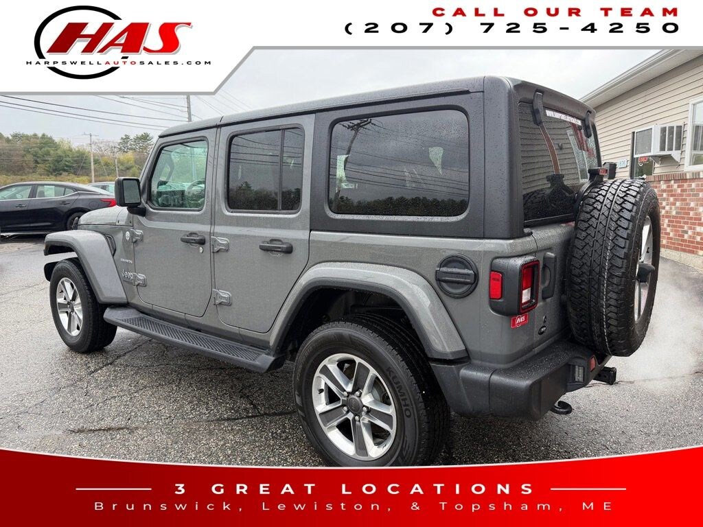 Used 2020 Jeep Wrangler Unlimited Sahara SUV