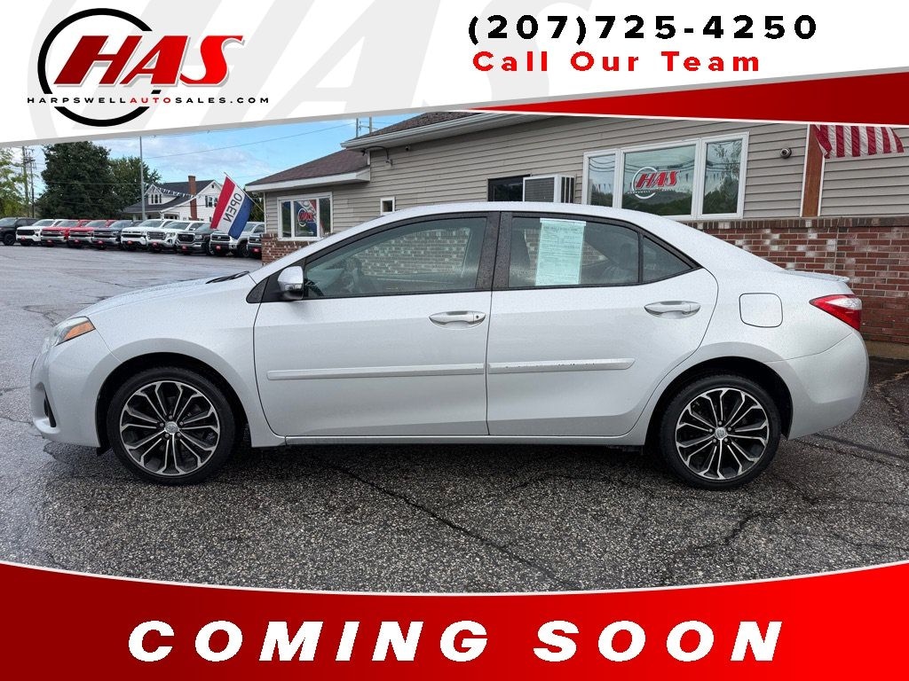 Used 2016 Toyota Corolla S Plus Sedan