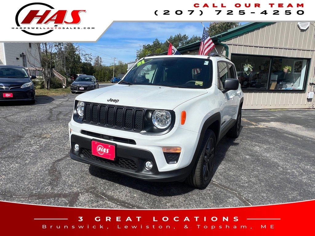 Used 2021 Jeep Renegade 80th Edition SUV
