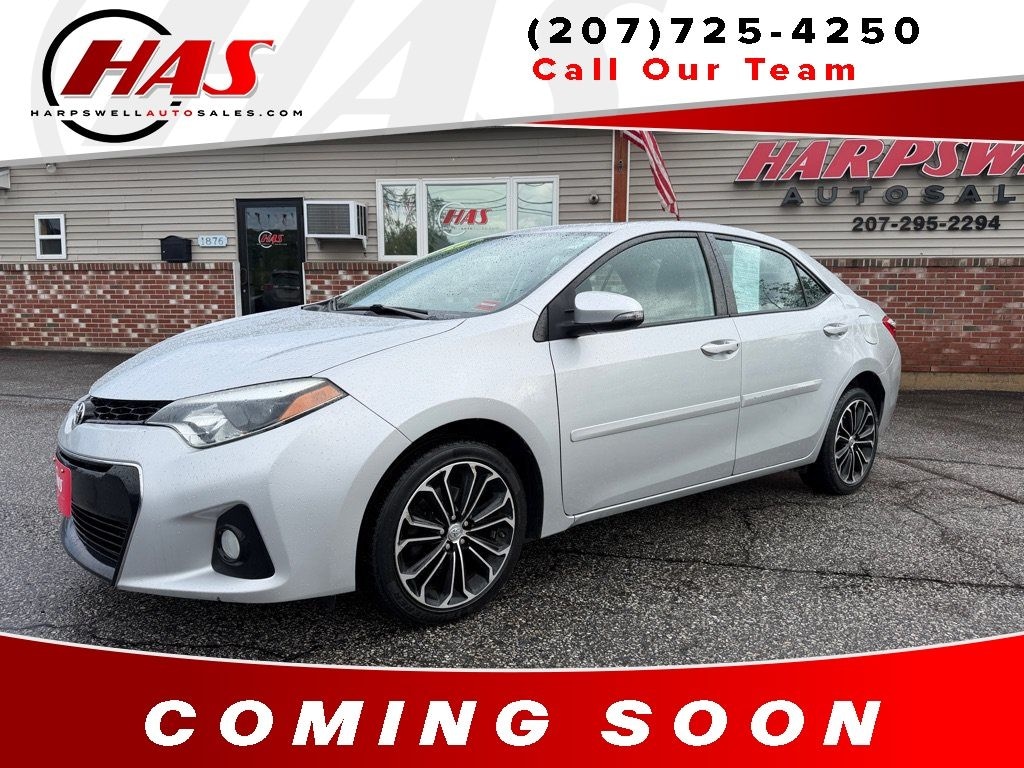 Used 2016 Toyota Corolla S Plus Sedan