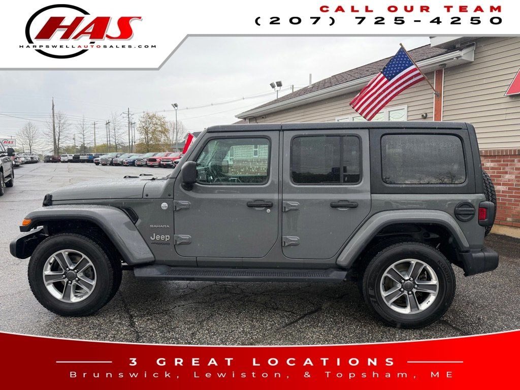 Used 2020 Jeep Wrangler Unlimited Sahara SUV