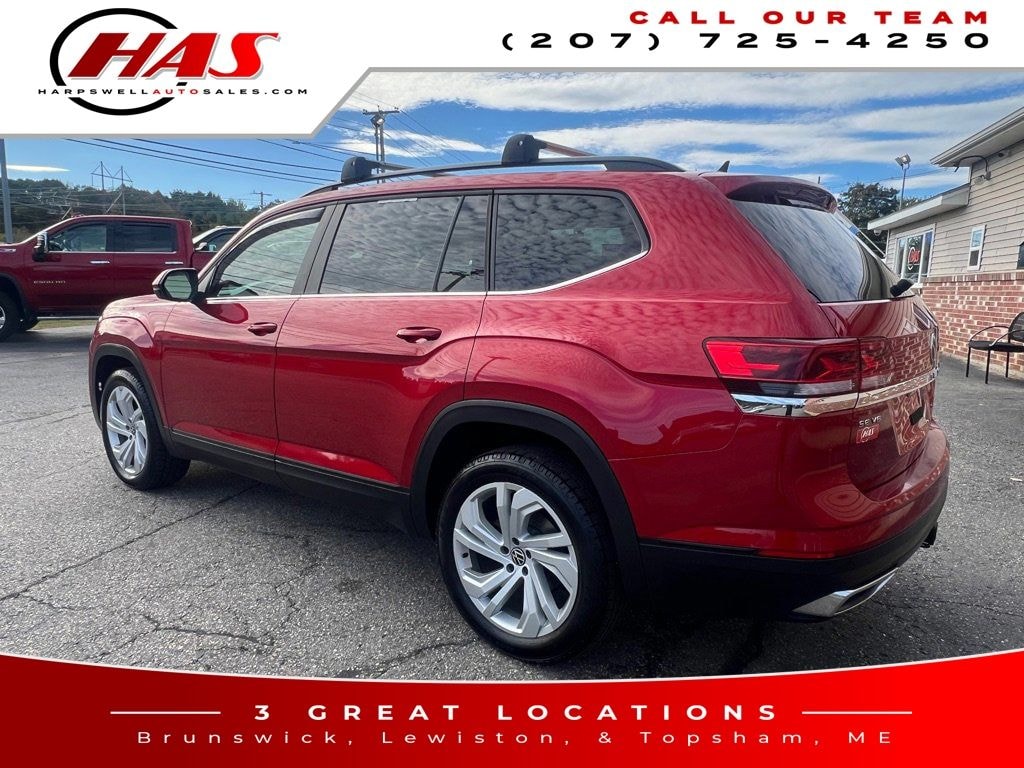 Used 2022 Volkswagen Atlas 3.6L V6 SE w/Technology SUV