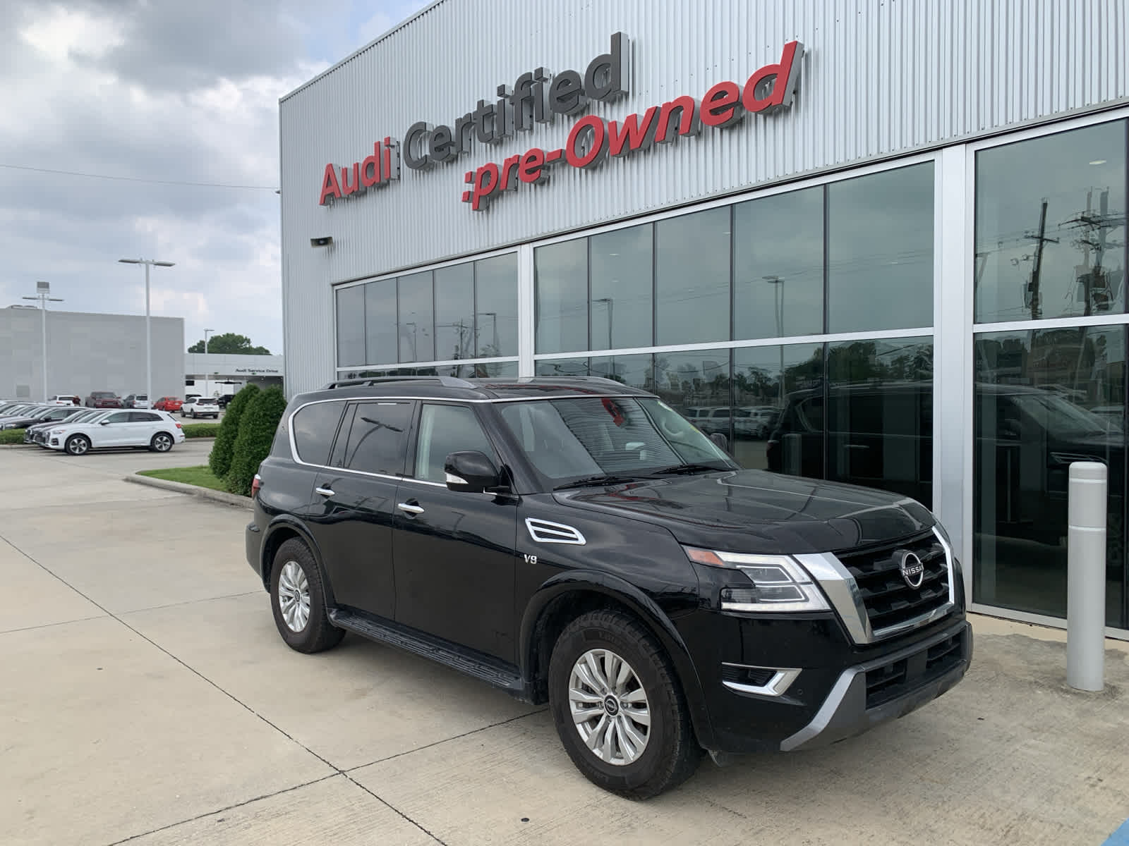 Used 2021 Nissan Armada SV with VIN JN8AY2AD5M9662477 for sale in Baton Rouge, LA