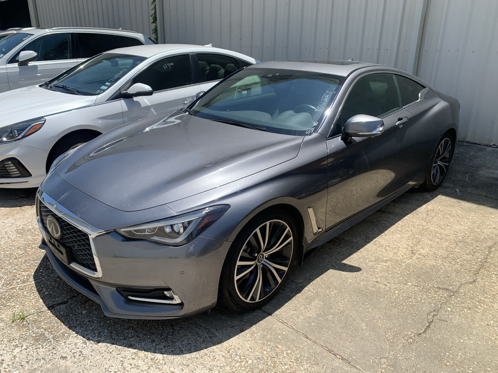 Used 2022 INFINITI Q60 Coupe LUXE with VIN JN1EV7KK0NM600602 for sale in Baton Rouge, LA