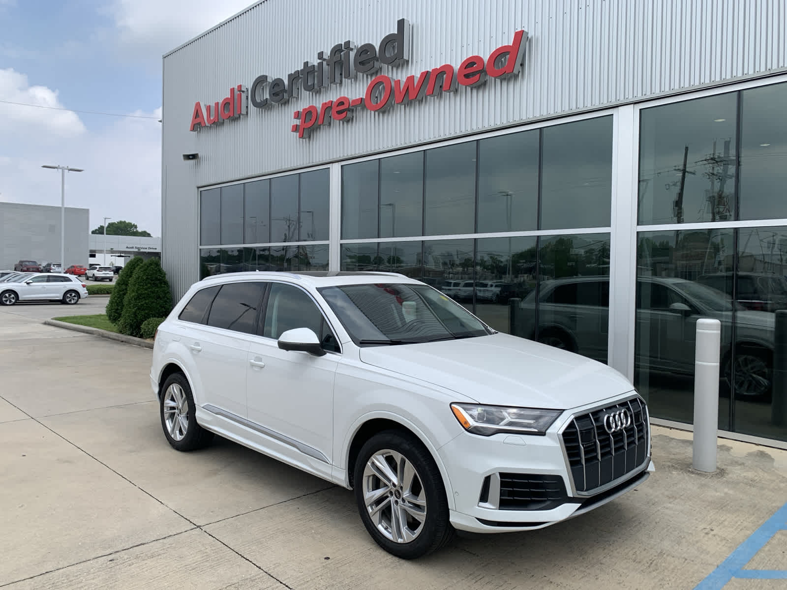 Used 2023 Audi Q7 Premium Plus with VIN WA1LXBF72PD010146 for sale in Baton Rouge, LA