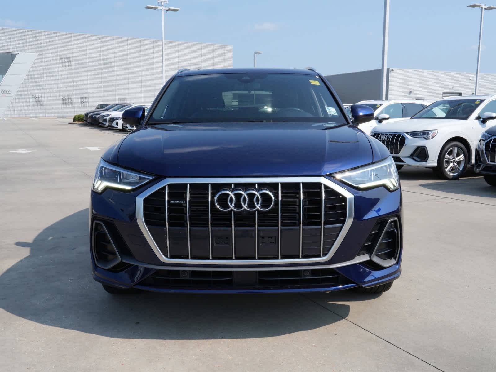 Certified 2023 Audi Q3 S Line Premium Plus with VIN WA1EECF38P1152844 for sale in Baton Rouge, LA