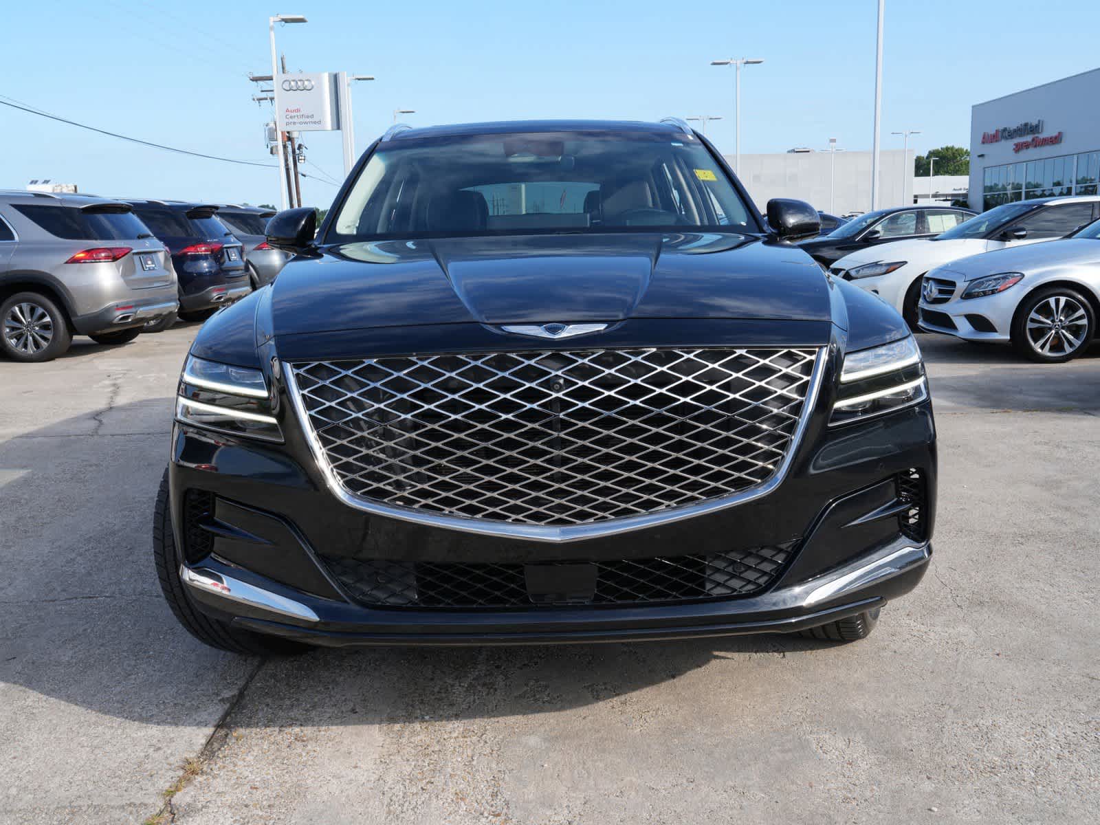 Used 2021 GENESIS GV80 Advanced+ with VIN KMUHCESC9MU053063 for sale in Baton Rouge, LA