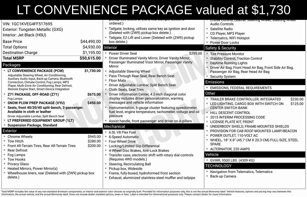 2015 Chevrolet Silverado HD LT's photo