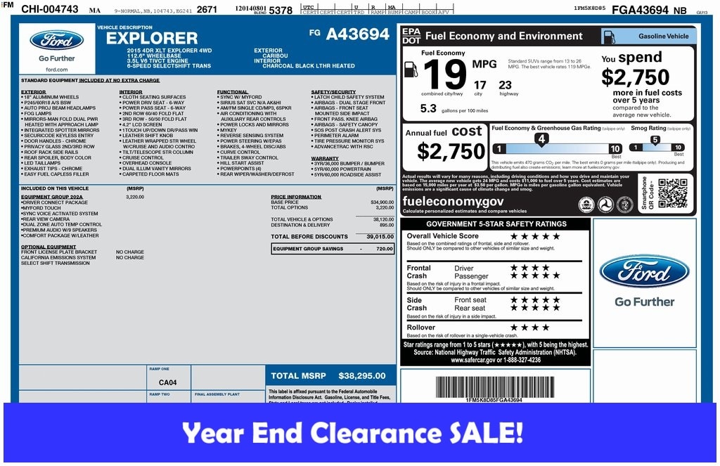 2015 Ford Explorer XLT's photo