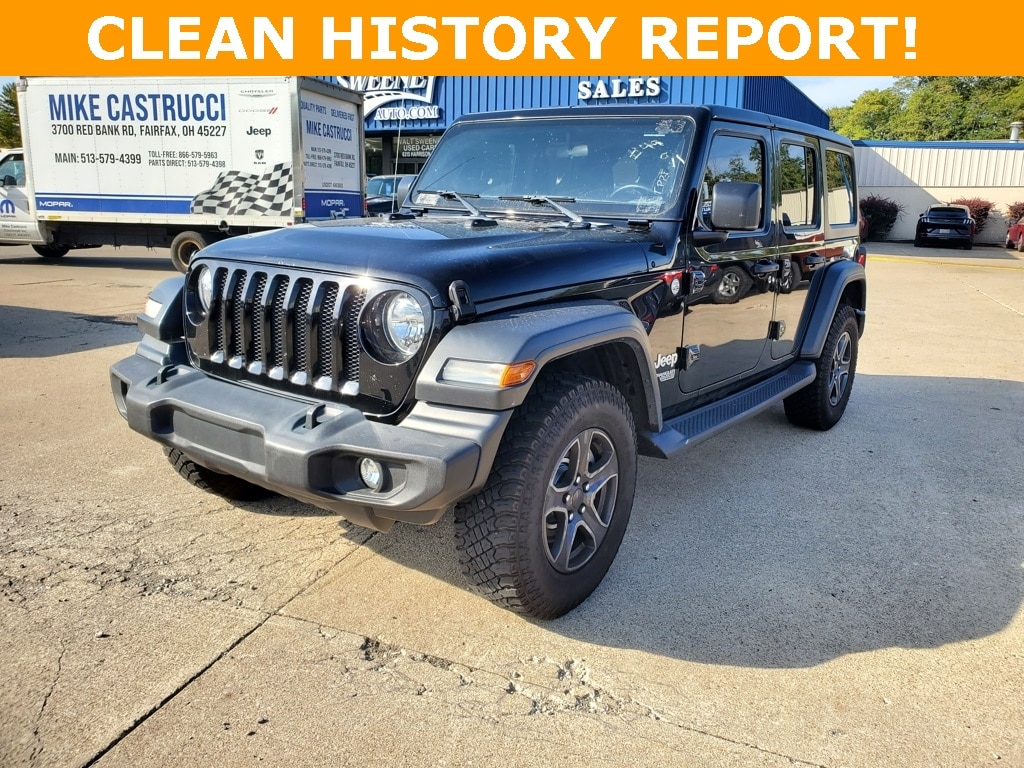 Certified 2018 Jeep Wrangler Unlimited Sport S SUV