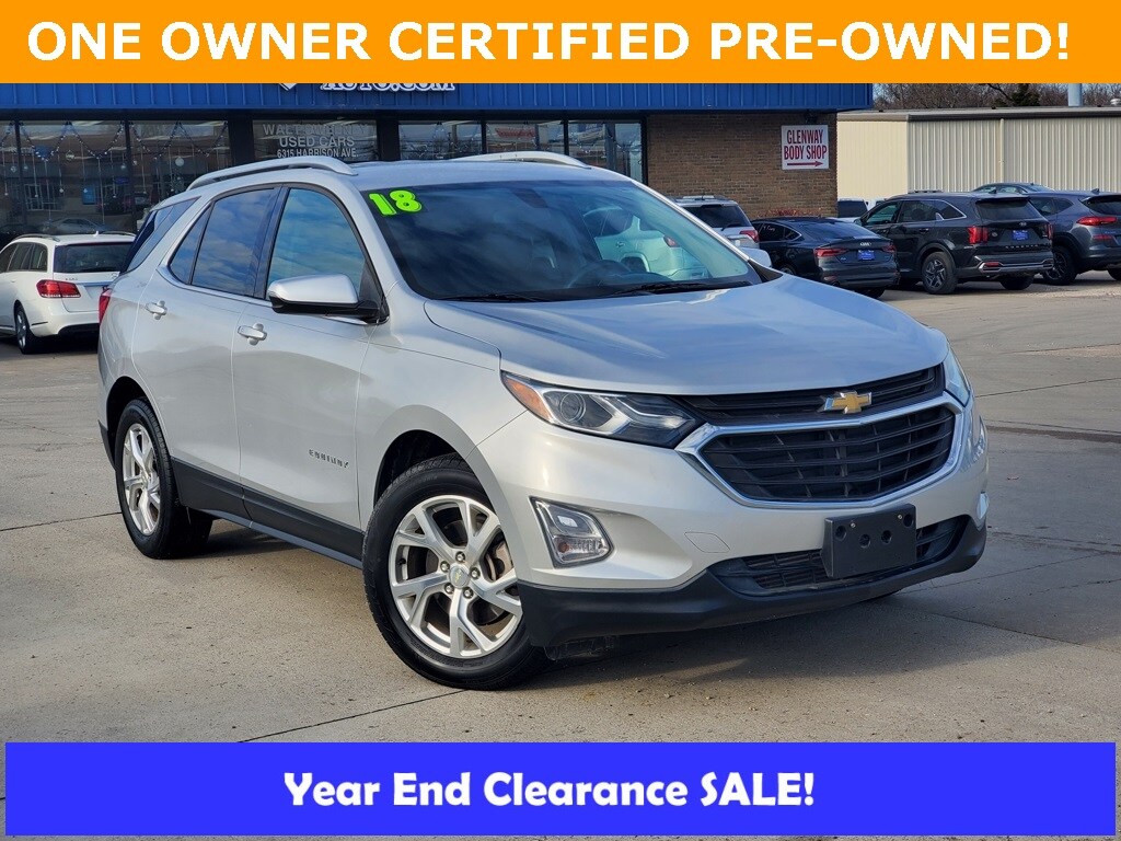 Certified 2018 Chevrolet Equinox LT SUV